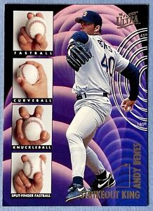 Andy Benes 1995 Fleer Ultra Strikeout King Insert #1 Padres Cardinals