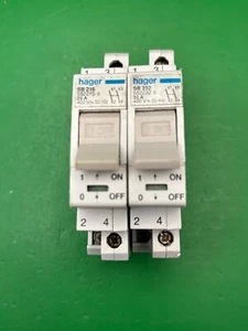 Hager MCB SB216 552216 25A SB232 552232 32A - Bild 1 von 6