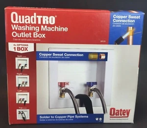 Caja de salida para lavadora Oatey Quadtro 4 opciones modelo 38529 - Imagen 1 de 6