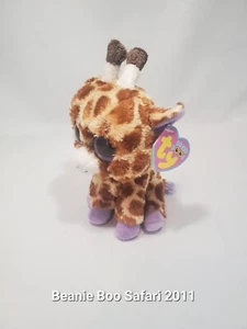 2011 TY Beanie Boos Safari the Giraffe 9" MINT with Tag - Picture 1 of 1