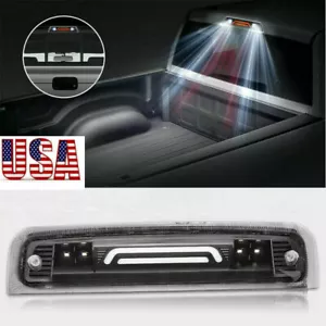 Clear LED 3rd Third Brake Light Cargo Lamp For 2009-18 Dodge Ram 1500 2500 3500 - Picture 1 of 8