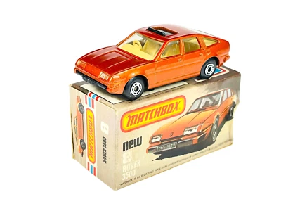 Matchbox Lesney Superfast MB8 Rover 3500 Operational Moonroof w/L Box - Image 1 of 4