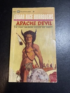 Apache Devil by Edgar Rice Burroughs Vintage PB 1st Print 1964 - Picture 1 of 9