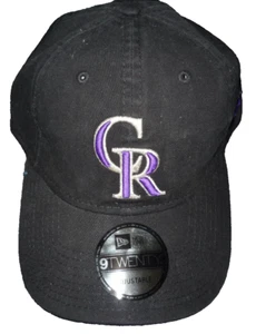 Colorado Rockies Basebal Cap Authentic MLB 9Twenty Black, Adjustable - New - Picture 1 of 3