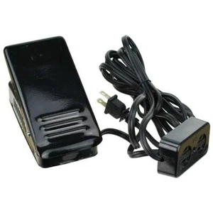 UNIVERSAL HOME SEWING MACHINE FOOT CONTROL PEDAL W/LIGHT & MOTOR  FC143 - Picture 1 of 2