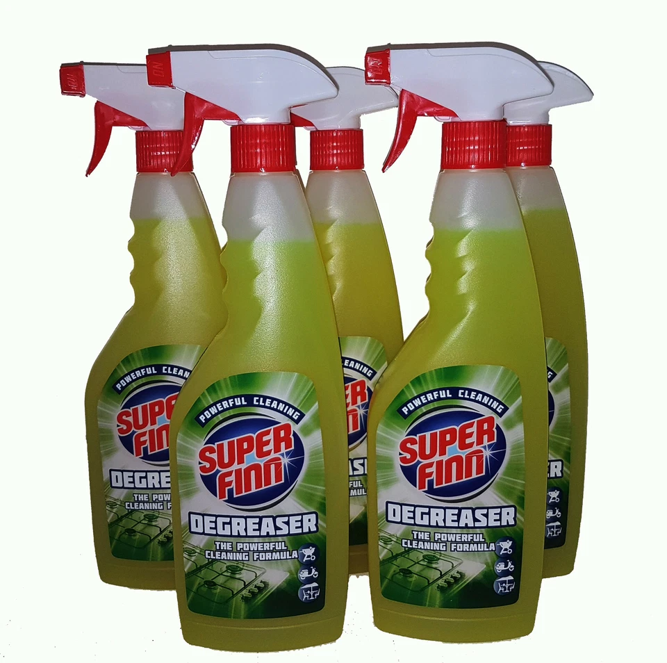 4€/l Super Finn Profi Fettlöser mit Sprühkopf je 750ml Entfetter Profi-Reiniger - Bild 1 von 1