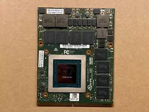 NEW Precision 17 Nvidia Quadro M4000M 4GB MXM Video Graphics Card 89TXC 4XR03 - Picture 1 of 4
