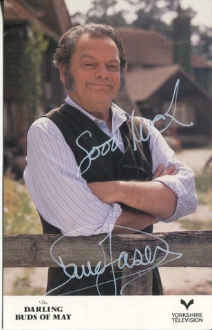 David Jason, Pam Ferris & Philip Franks DARLING BUDS of MAY cast signed photos Cover