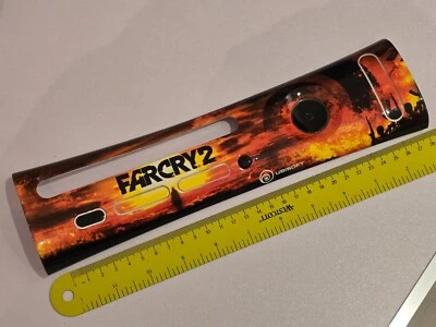 MICROSOFT XBOX 360 ORIGINAL CONSOLE FRONT FACEPLATE FASCIA COVER FarCry 2 Design - Image 1 of 2