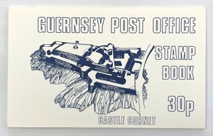 GUERNSEY POST OFFICE ~ 30p BOOKLET of 10 STAMPS ~ ISSUED 1980 ~ CASTLE CORNET - Picture 1 of 6