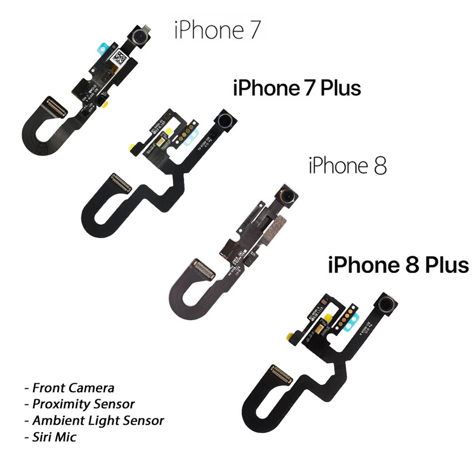 iPhone 7, 8, 7 Plus, 8 Plus Front Camera Siri Mic Light Proximity Sensor NEW - Image 1 of 1