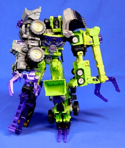 TRANSFORMERS RID UNIVERSE CLASSICS DEVASTATOR CONSTRUCTICONS SET WALMART EXC Cover