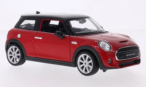 Welly Mini Hatch Red/Black 2014 1:24 - Image 1 of 1