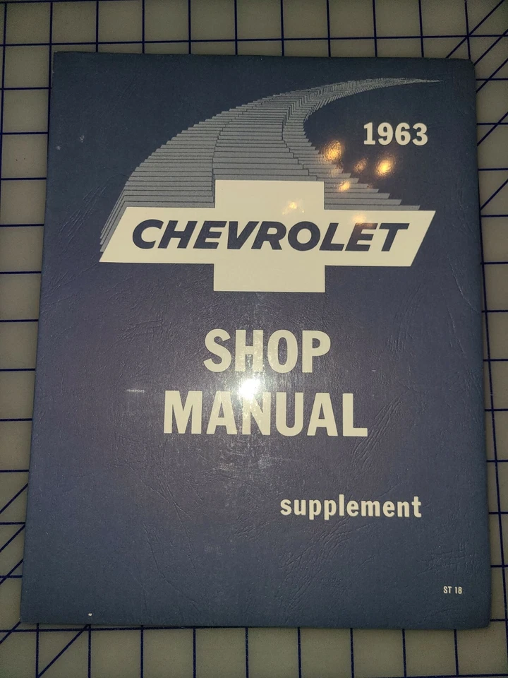 Chevrolet 1963 taller manual suplemento Bel Air Biscayne Foto 1 de 1