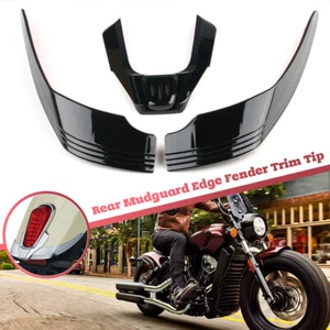 For Indian Scout Models 2015-2023 Motorcycle Rear Mudguard Edge Fender Trim Tip - Picture 1 of 13