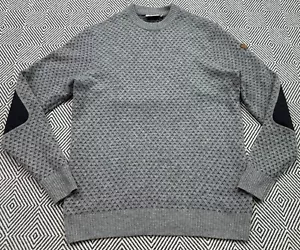 FJALLRAVEN MENS CREW NECK OVIK NORDIC SWEATER SIZE XL - Picture 1 of 7