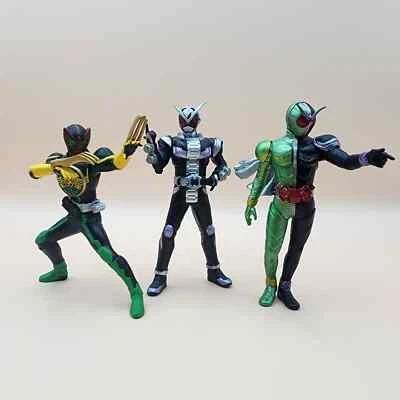 Мини-фигурки KAMEN RIDER (Bandai) 3,5 дюйма мягкий винил (Sofubi) лот из 3 - Изображение 1 из 4