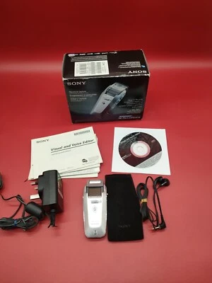 VTG Sony Digital Visual Voice IC Recorder W/camera ICD-CX50 RARE! - Image 1 of 4