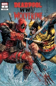 Deadpool / Wolverine: WWIII #2 Unknown Comics Tyler Kirkham Exclusive Trade Var - Picture 1 of 1
