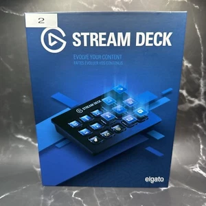 Elgato Stream Deck with 15 LCD Keys 10GAA9901 Open Box? Read Description Please. - Photo 1/11