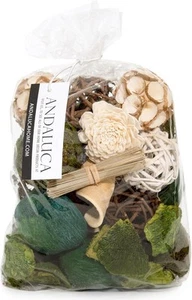 ANDALUCA Decorative Moss Balls Natural Bowl Filler Home Decor (Green Green - Picture 1 of 7