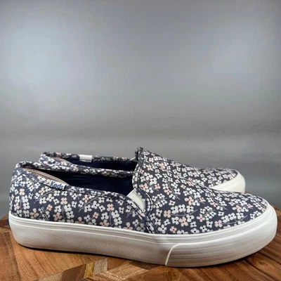 Keds Crew Kickstart Floral Canvas Slip On Sneakers Women's Size 9 NEW - Image 1 of 4