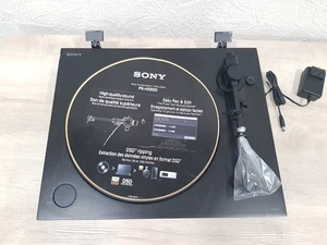 Sony PS-HX500 Turntable with Built-In Phono & USB output (Without Cover) - Picture 1 of 16