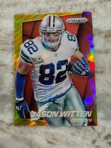 Jason Witten 2014 Panini Prizm Red Yellow Prizms #18 Dallas Cowboys - Picture 1 of 4