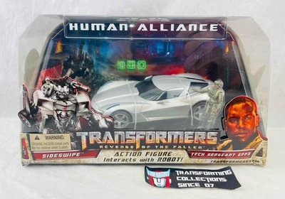Transformers Revenge Of The Fallen ROTF Human Alliance Sideswipe MISB - Image 1 of 3