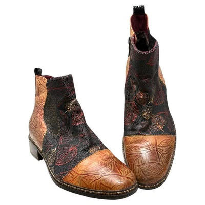 Spring Step L'Artiste Woodland Leather Ankle Boots Women's Sz 40 EU / 9 US - Image 1 of 4