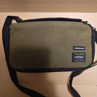 Used Porter Hobonichi Techo Weeks Cover Olive Multi-Pocket Made in Japan - Image 1 of 3