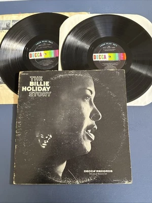 THE BILLY HOLIDAY Story Decca 2LP LP Vinyl VG/VG  - Image 1 of 3