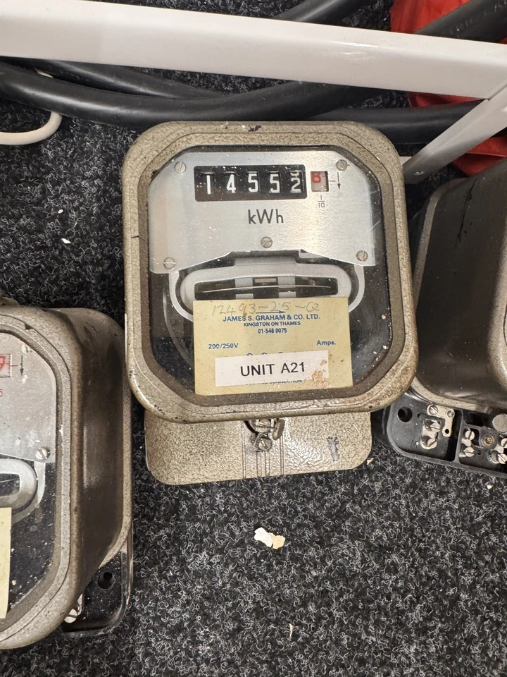 Sangamo Western Electricity Meter. Meter Vintage Untested Was Working Before. - Image 1 of 1