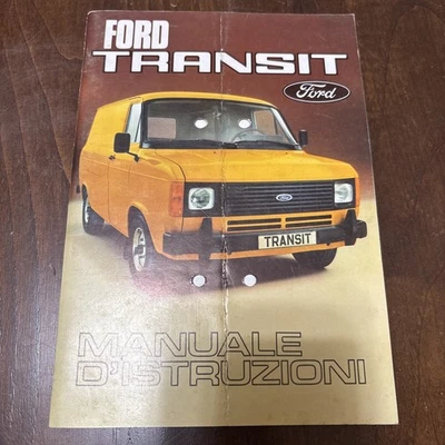 Ford Transit Uso E Manutenzione 1981 - Immagine 1 di 4