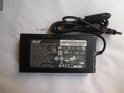 适用于宏碁 N17C2 Aspire 7 A715-71G-554N 19V7.1A 135W PA-1131-16 交流电适配器 正品 — 第 1/4 张图片