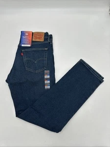 Jeans Levi’s 541 blu scuro atletico conico elasticizzato nuovo uomo W 33” L 34” - Foto 1 di 7