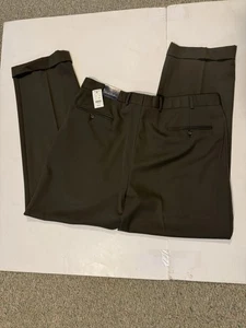 Brooks Brothers Wool Dress Pant Cuffed Men’s W 38 / L 30 Green New - Picture 1 of 3