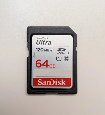 Tarjeta SanDisk Ultra 64 GB SDXC UHS-1 probada Foto 1 de 3