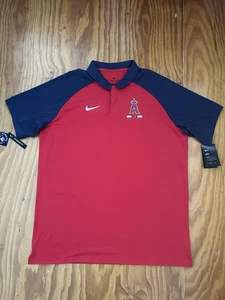 Los Angeles Angels Nike Dri-Fit Size Large polo shirt NWT - Picture 1 of 5