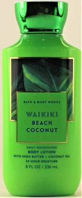 Bath & Body Works WAIKIKI BEACH COCO Loción corporal Crema hidratante de karité 8 oz Foto 1 de 2