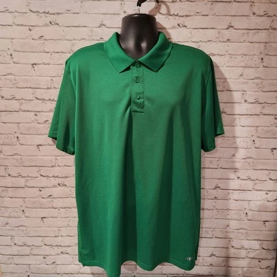 Camisa polo Nordictrack verde rendimiento deportivo para hombre XL Foto 1 de 4