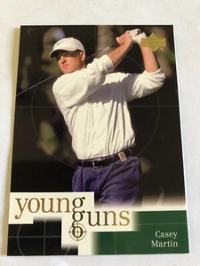 2001 Upper Deck Young Guns Casey Martin #81 Masters Augusta US Open - Picture 1 of 2