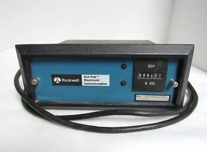 ROCKWELL ACT-PAK ELECTRONIC INSTRUMENTATION SCF X 100 COUNTER - Picture 1 of 8