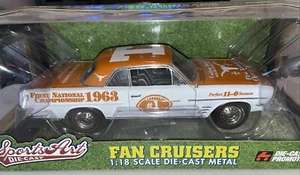 Texas Longhorns 1963 First National Champ 1:18 Diecast Promotions Sports Art - Picture 1 of 7