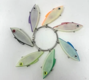 * BILL LEWIS * RAT-L-TRAP LIPLESS ' 7 PCS ' RATTLES - Picture 1 of 3