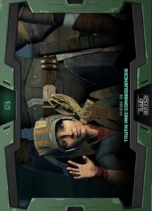 [DIGITAL] Topps Star Wars - Episode 8 Three 23 S2 - Bad Batch Weekly Green - Bild 1 von 1