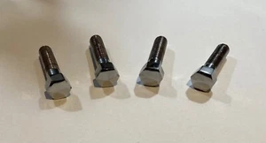 BSA HANDLEBAR CLAMP BOLT CHROME X4 65-5334 68-5056 97-2656 - Picture 1 of 1