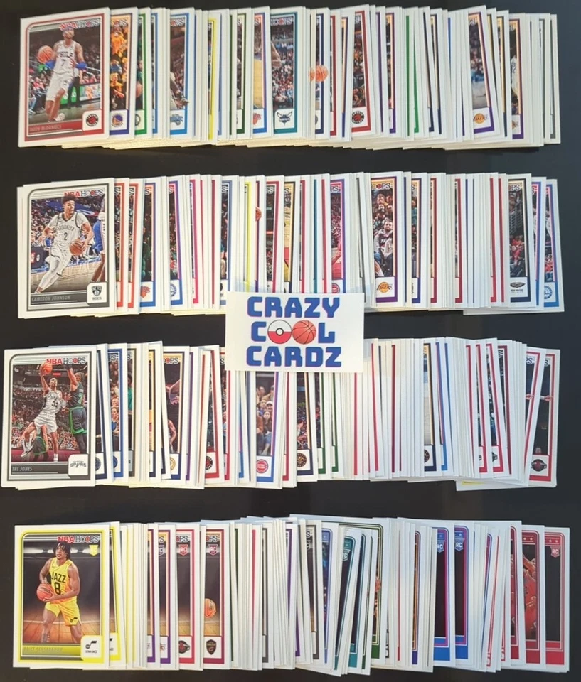 🏀2023-24 NBA Hoops Basketball Cards Complete your set PYC Base Singles 1-300 - Image 1 of 1