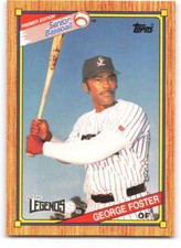 1989 Topps Senior League #1 George Foster NM-MT