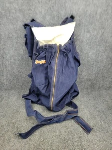 Original Vintage Snugli Baby Carrier Corduroy Handmade Blue Infant  - Picture 1 of 4
